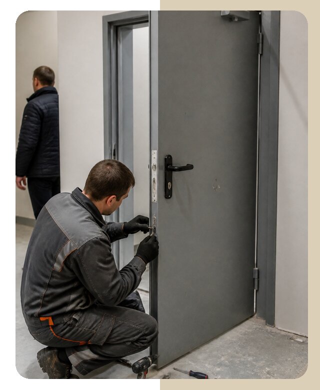 Ремонт противопожарной двери в Мурманске по цене 6683 р. | ДвериЛегко-Мрм