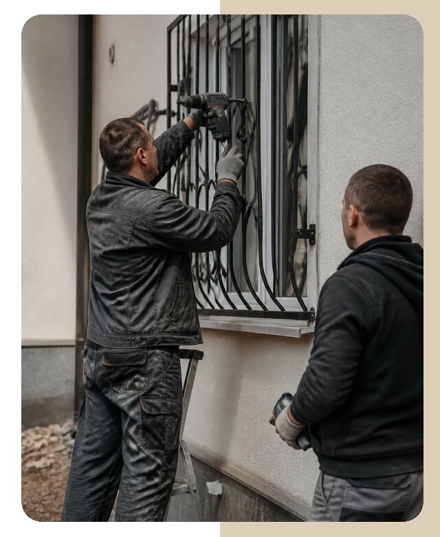 Установка наружных решеток в Мурманске от 5038 р. | ДвериЛегко-Мрм